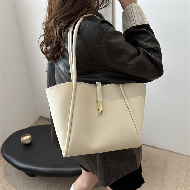 Damen elegante Tragetasche mit goldenen Akzenten Nord Taschen