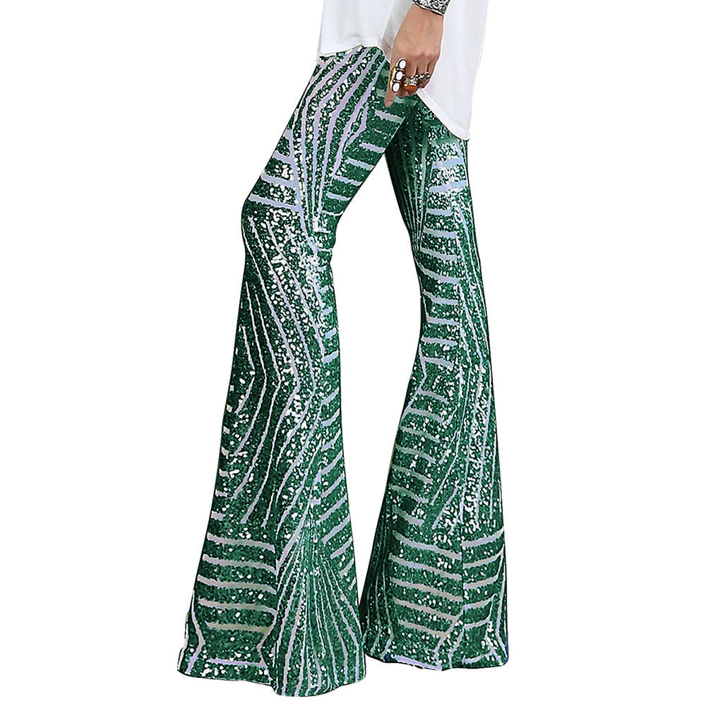 Nord Taschen | Glitzer Schlagpaillettenhose