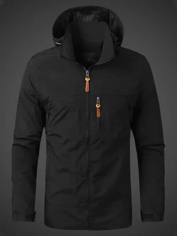 Herren leichte Funktionsjacke Nord Taschen