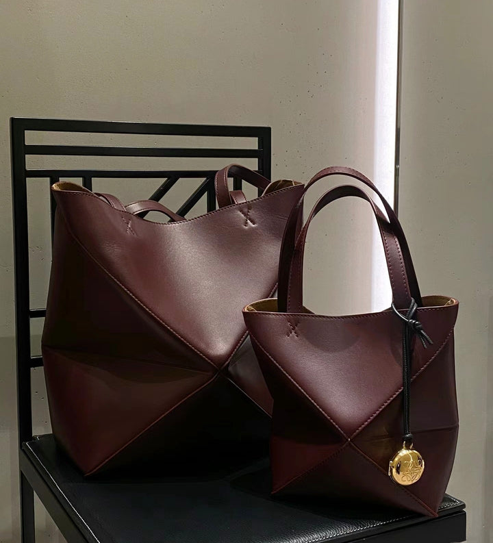 Damen elegante geometrische Tragetasche Nord Taschen