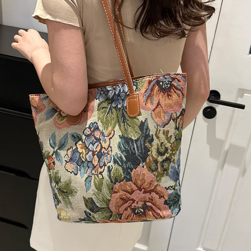 Damen florale Shopper-Tasche Nord Taschen
