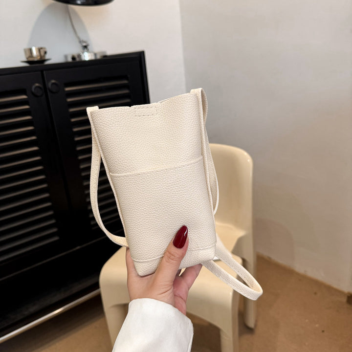 Damen minimalistischer Handyhalter mit praktischem Schultertrageriemen Nord Taschen
