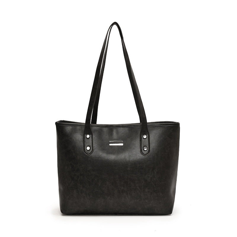 Damen elegante Tragetasche mit hochwertigen Kunstlederdetails Nord Taschen