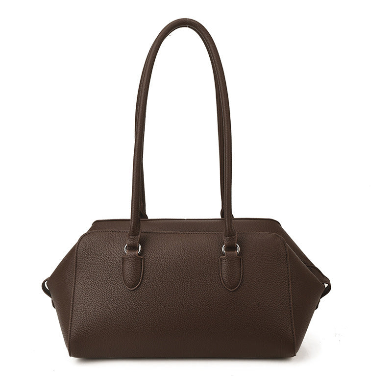 Damen elegante Handtasche aus strukturiertem Kunstleder mit abnehmbarem Schulterriemen Nord Taschen