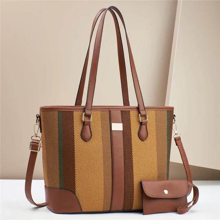 Damen Tote-Bag mit strukturiertem Außenmaterial und abnehmbarer Mini-Clutch Nord Taschen