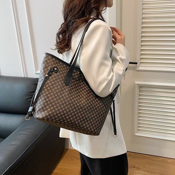 Damen strukturierten Shopper-Tasche Nord Taschen