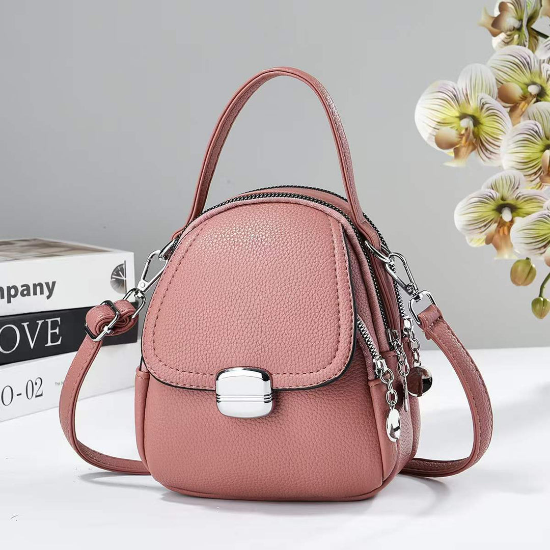 Damen Umhängetasche mit strukturiertem Design und praktischen Fächern Nord Taschen