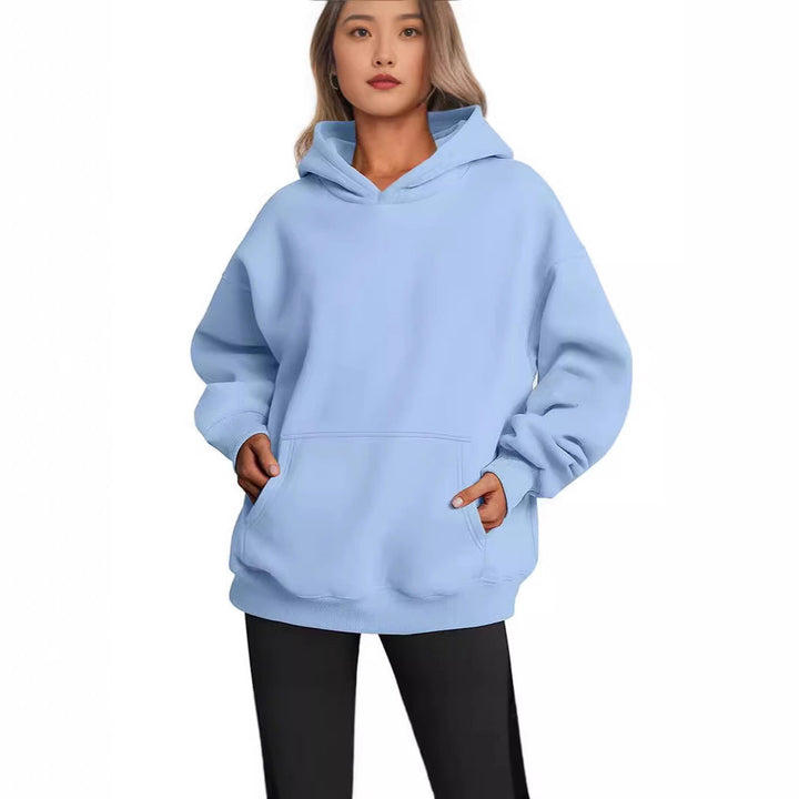Damen bequemer Kapuzenpullover