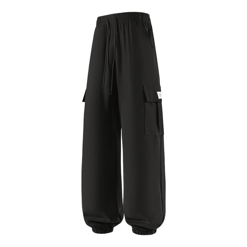 Herren Weite Cargo-Jogginghose mit Tunnelzug, elastischem Bund & Beinbündchen Nord Taschen