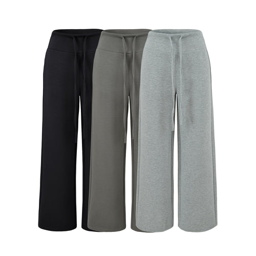 Damen Culotte-Loungehose mit hohem Komfortbund und Tunnelzug Nord Taschen