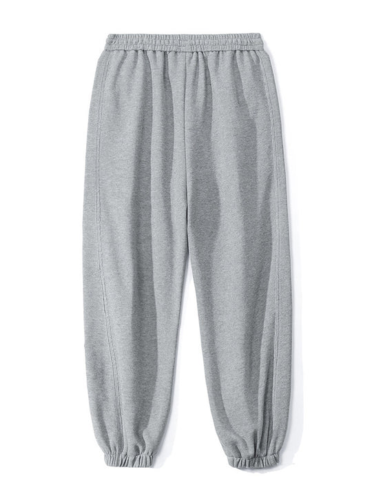 Unisex lässige Freizeit-Jogginghose aus Baumwollmix mit elastischem Bund und Saumbündchen Nord Taschen