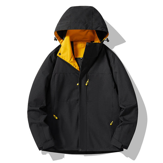 Herren Moderne Outdoorjacke Nord Taschen