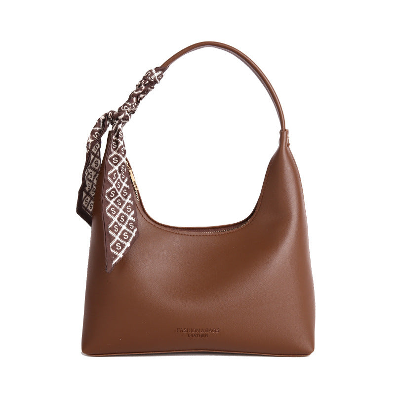 Damen modische Handtasche mit elegantem Halstuch Nord Taschen