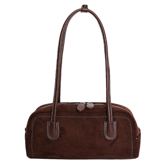 Damen Hobo-Tasche aus weichem Veloursleder mit elegantem Design Nord Taschen