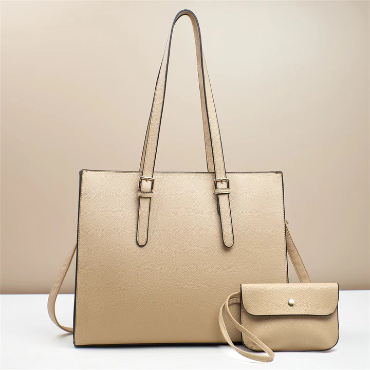 Damen elegante Shopper-Tasche mit abnehmbarer Mini-Tasche Nord Taschen