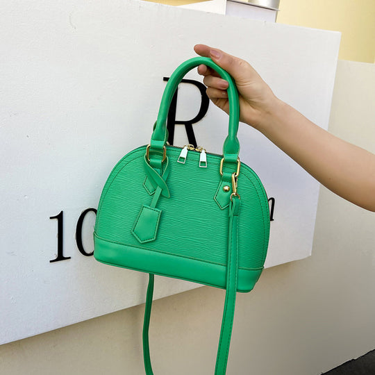 Damen elegante Handtasche mit strukturiertem Kunstleder und modischen Akzenten Nord Taschen