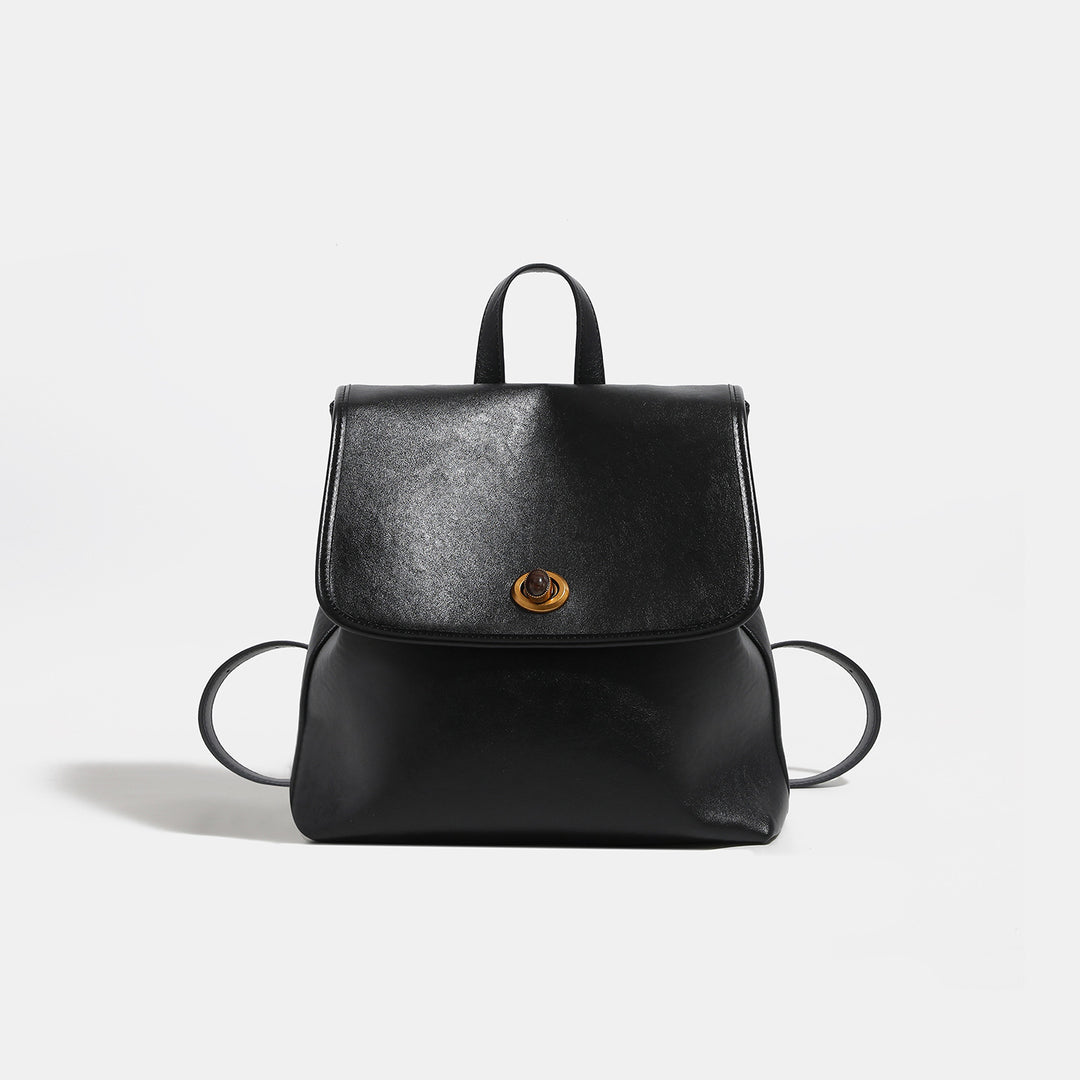 Damen Rucksacktasche mit elegantem Druckknopf und verstellbaren Schulterriemen Nord Taschen