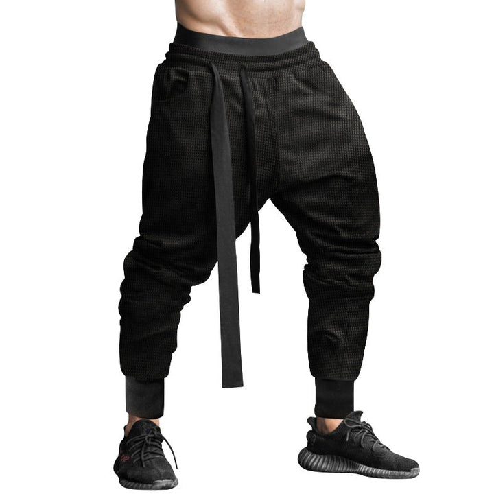 Herren Sportliche Relaxed Fit Jogginghose mit verstellbarem Bund