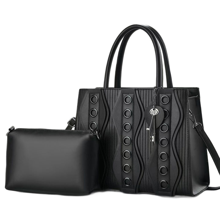 Damen elegante Handtasche mit dekorativen Details Nord Taschen