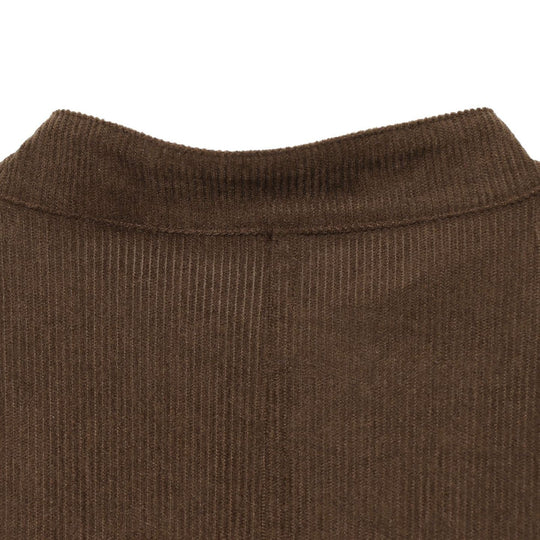 Damen Cropped Militärjacke mit Stehkragen, Epauletten und Zierknopfleiste Nord Taschen