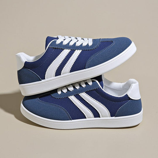 Damen Sneakers im sportlichen Design mit atmungsaktiver Oberflächenstruktur