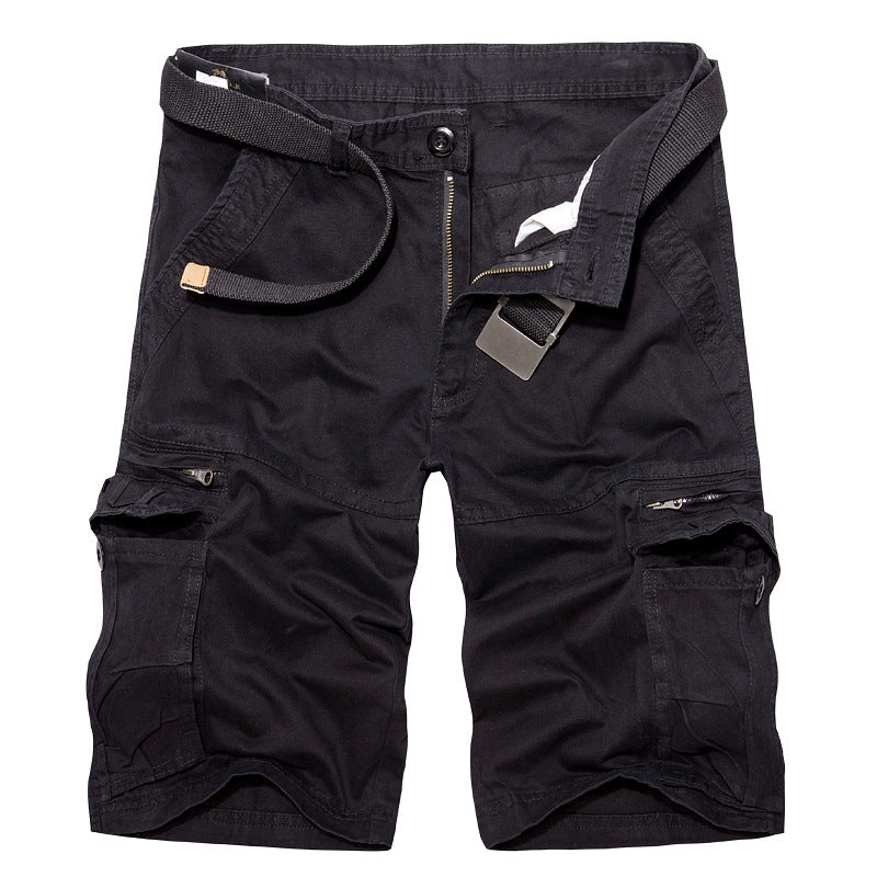 Herren Cargo-Shorts mit multifunktionalen Taschen und verstellbarem Gürtel Nord Taschen