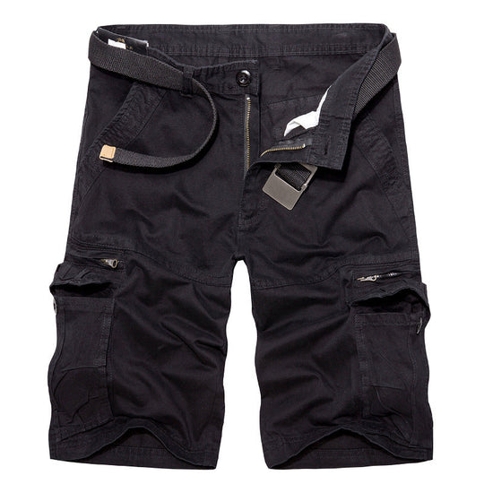 Herren Cargo-Shorts mit multifunktionalen Taschen und verstellbarem Gürtel Nord Taschen