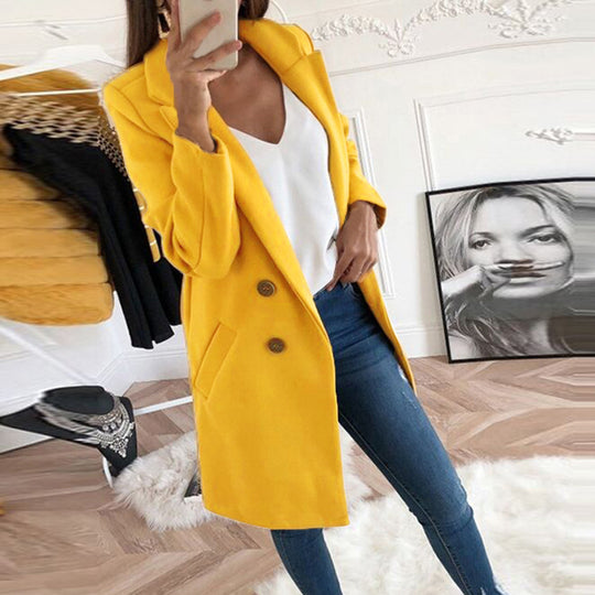 Damen Eleganter Oversize-Blazer Nord Taschen