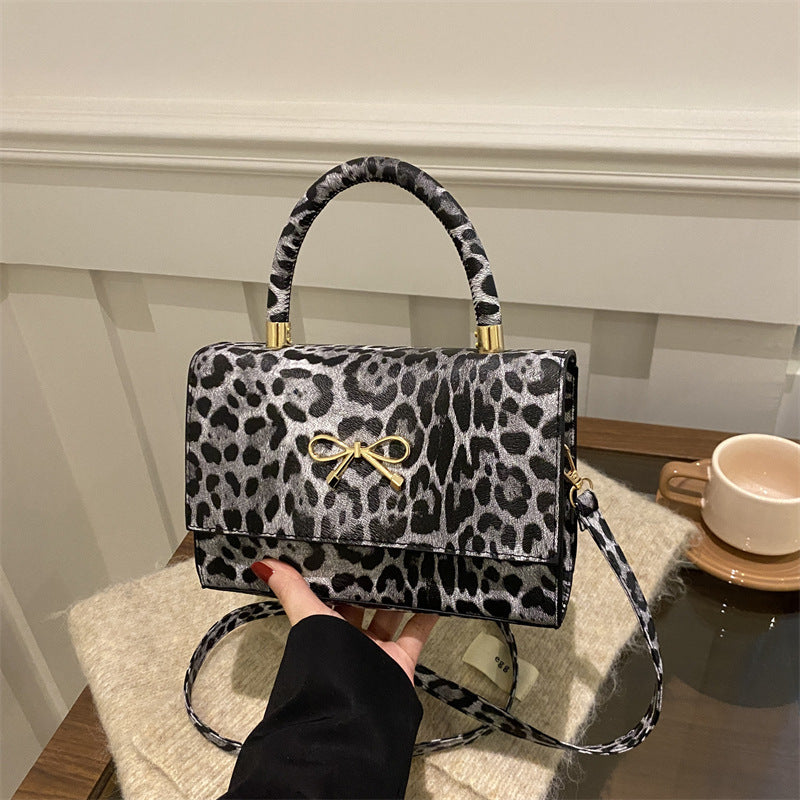 Damen elegante Handtasche im Leoparden-Look Nord Taschen