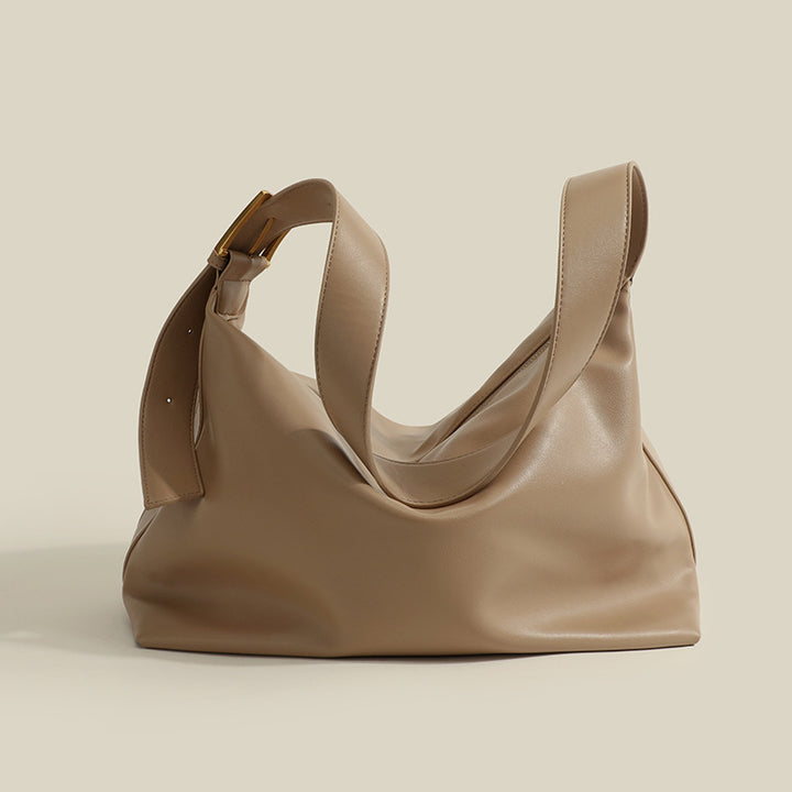 Damen Hobo-Tasche mit elegantem weichem Kunstleder und verstellbarem Trageriemen Nord Taschen