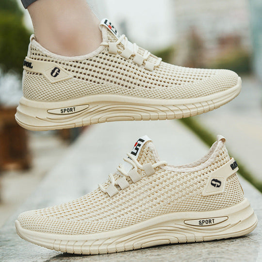 Damen Leichte Sport Sneakers mit atmungsaktivem Obermaterial und flexibler Laufsohle