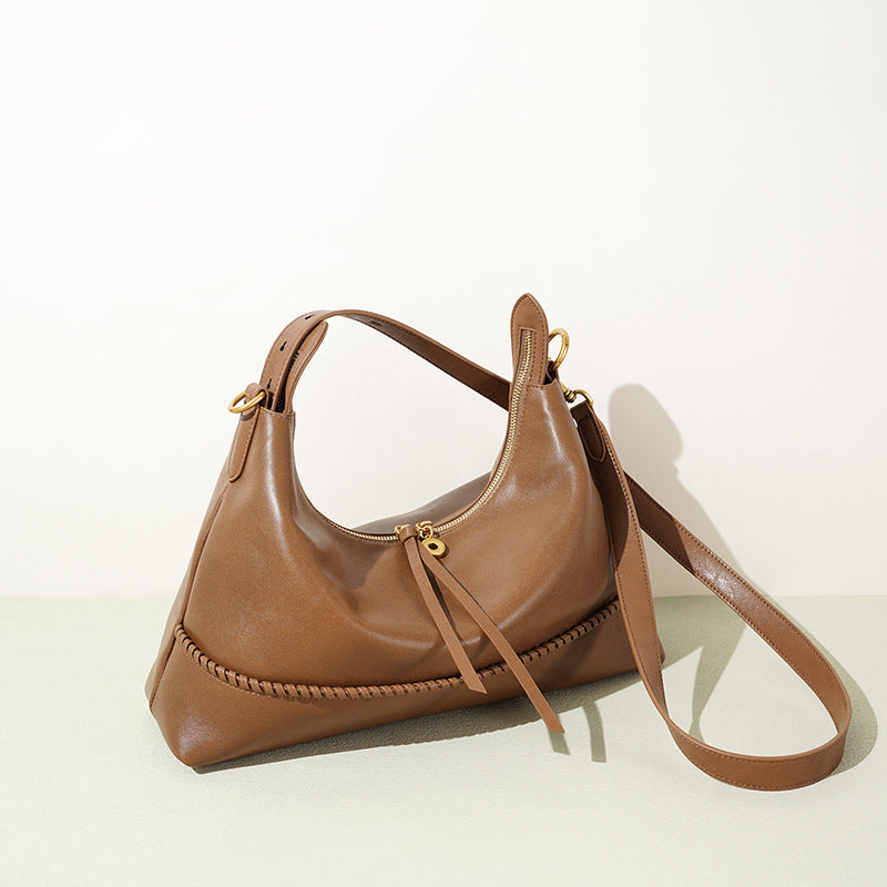 Damen Hobo-Tasche mit geflochtenem Detail Nord Taschen