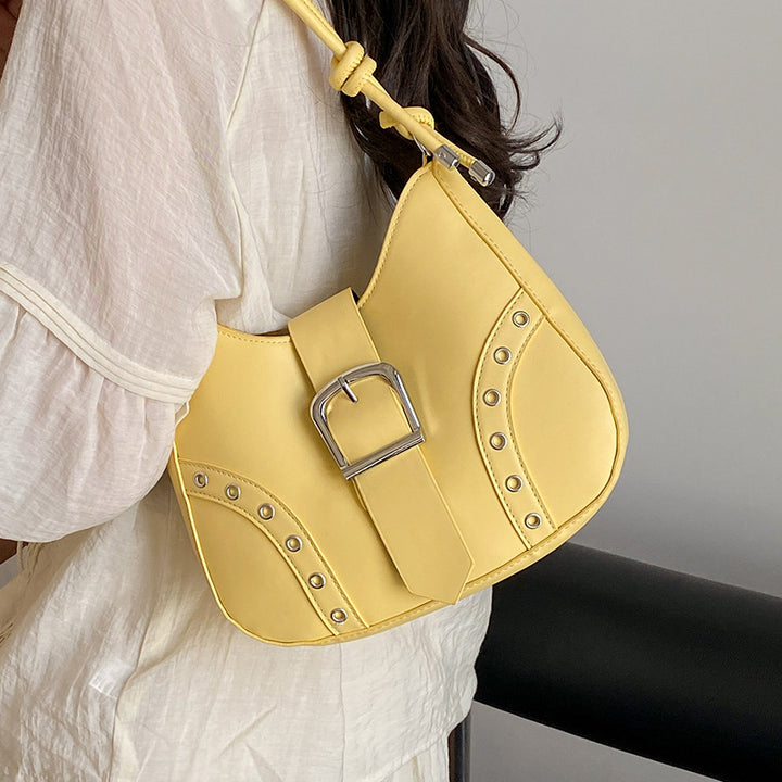 Damen Hobo-Handtasche mit stylishen Details und verstellbarem Tragegurt Nord Taschen
