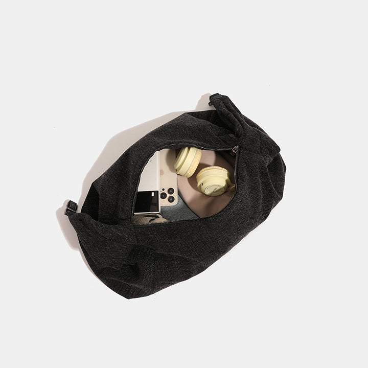 Damen Hobo-Tasche mit weichem, strukturiertem Material und praktischem Innenfach Nord Taschen