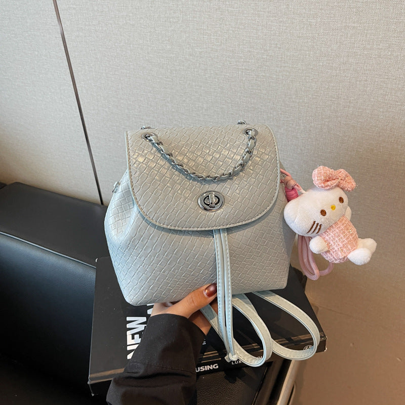 Damen Rucksacktasche mit süßem Anhänger Nord Taschen