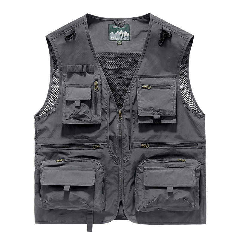 Herren Multifunktionale Outdoor-Weste Nord Taschen 1788278655