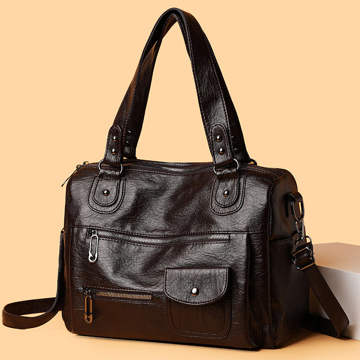Damen Designer Umhängetasche mit mehreren Fächern und hochwertigem Kunstleder Nord Taschen
