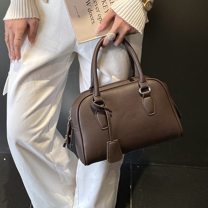 Damen elegante Handtasche mit strukturierter Oberfläche und abnehmbarem Schulterriemen Nord Taschen
