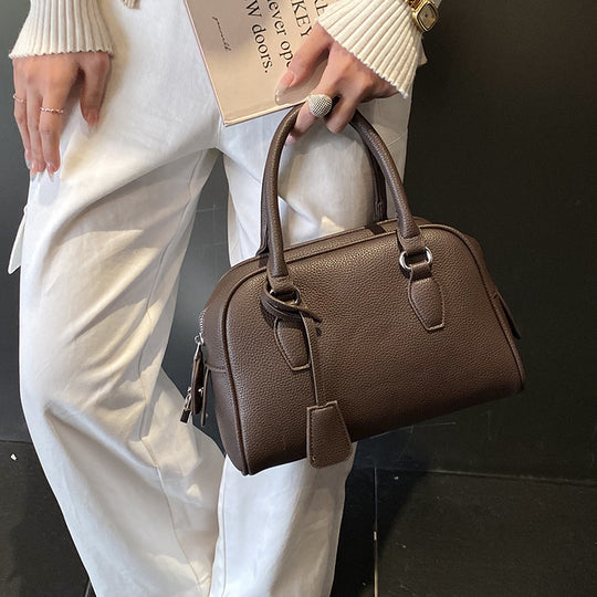 Damen elegante Handtasche mit strukturierter Oberfläche und abnehmbarem Schulterriemen Nord Taschen