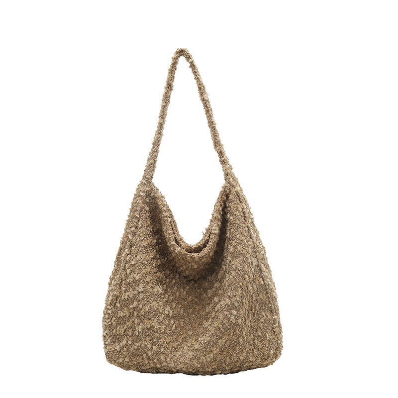 Damen sommerliche Hobo-Tasche mit einzigartigem Texturmuster Nord Taschen