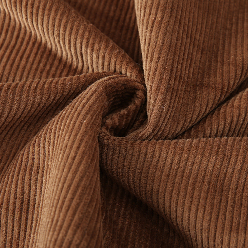 Herren Cord-Truckerjacke mit Teddyfutter und Hemdkragen Nord Taschen