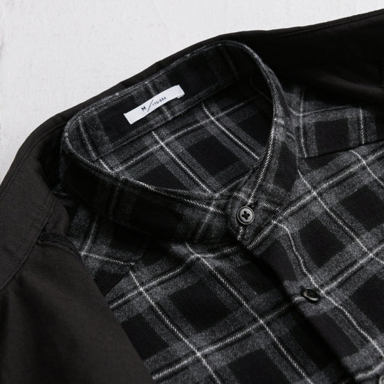 Herren Overshirt-Jacke mit karierter Thermofütterung Nord Taschen