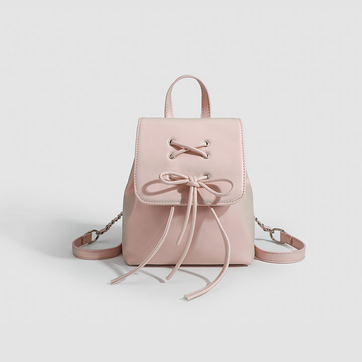 Damen Rucksack aus hochwertigem Kunstleder mit dekorativem Kordelzug Nord Taschen