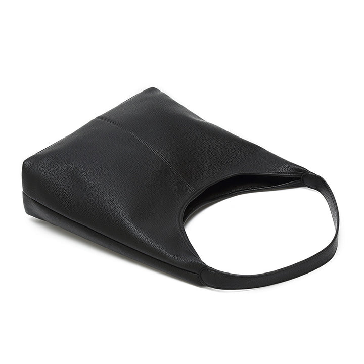 Damen großzügige Hobo-Tasche aus strukturiertem Kunstleder Nord Taschen