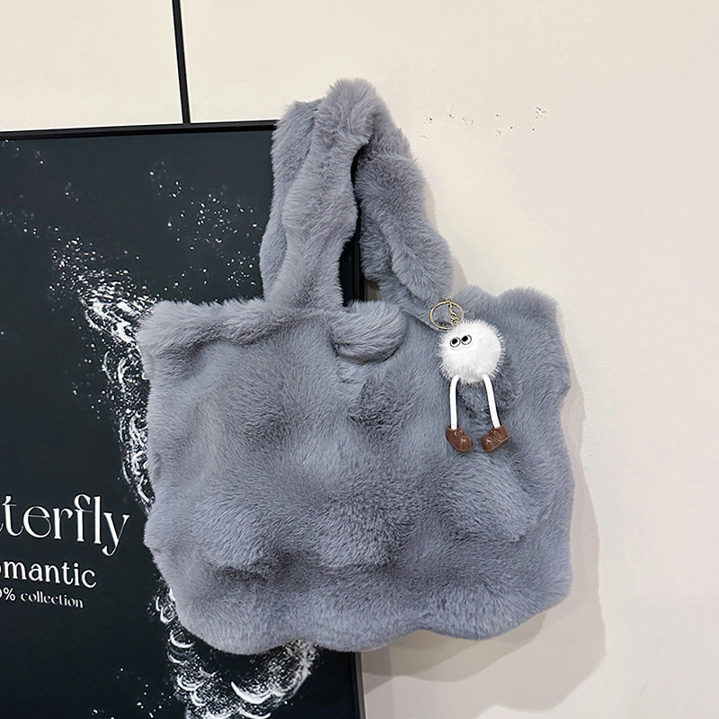 Damen Pelzhandtasche Nord Taschen