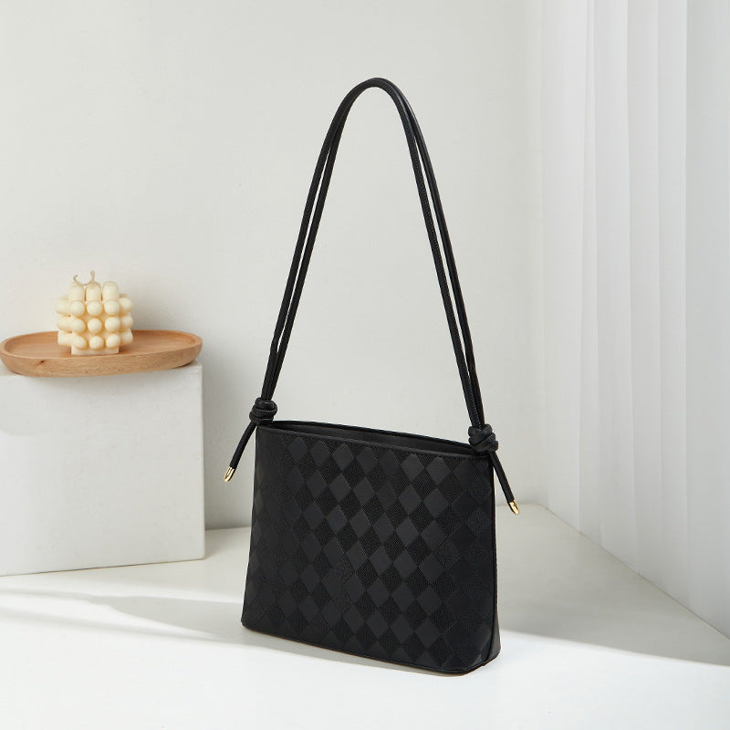 Damen elegante Schultertasche mit geflochtenem Design Nord Taschen