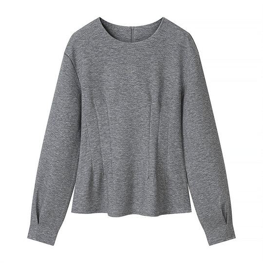 Damen Zweiteiliges Lounge‑Set aus weichem Sweat mit Rundhals und weiter Bundhose Nord Taschen
