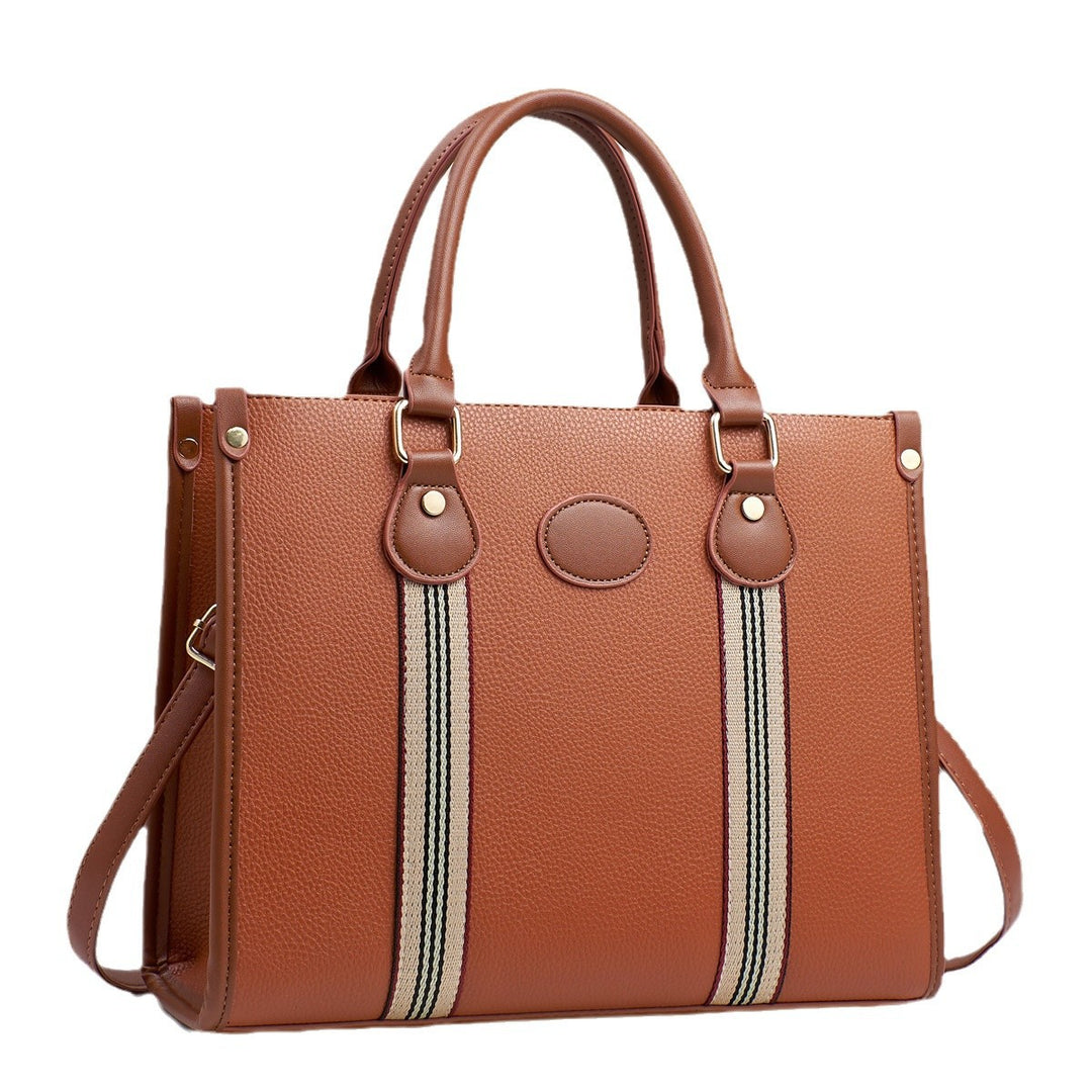 Damen modische Handtasche mit strukturiertem Obermaterial Nord Taschen