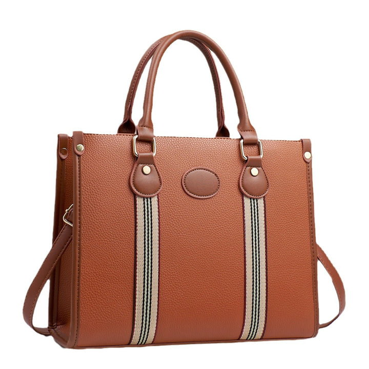 Damen modische Handtasche mit strukturiertem Obermaterial Nord Taschen