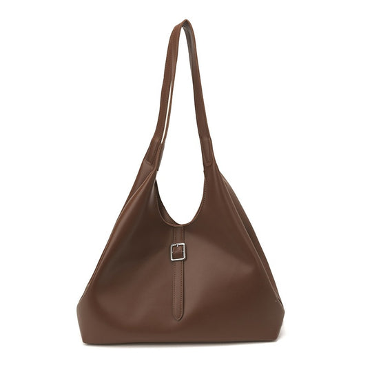 Damen Hobo-Tasche aus hochwertigem Kunstleder mit schickem Schnallen-Detail Nord Taschen